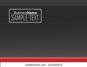 Red contrast abstract technology background. Red corporate design. Abstract tech corporate red design flyer background. Black geometric illustration for flyer, brochures, web graphic design background