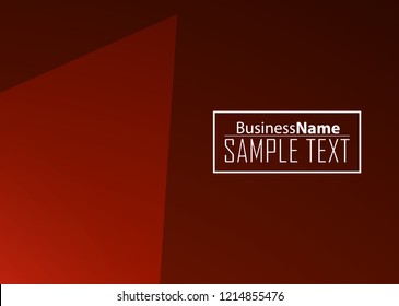 Red contrast abstract technology background. Red corporate design. Abstract tech corporate red design flyer background. Black geometric illustration for flyer, brochures, web graphic design background