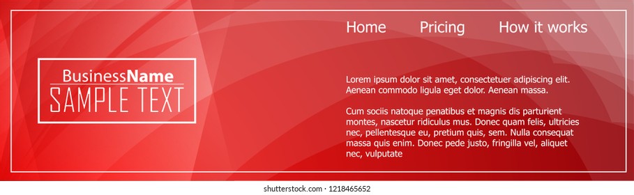 Red contrast abstract technology background. Red corporate design. Abstract tech corporate red design flyer background. Black geometric illustration for flyer, brochures, web graphic design background