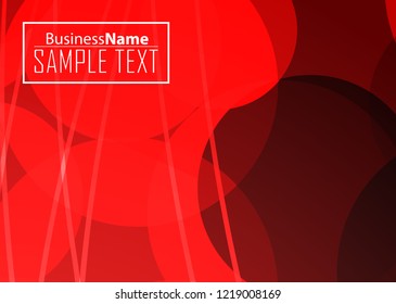 Red contrast abstract technology background. Red corporate design. Abstract tech corporate red design flyer background. Black geometric illustration for flyer, brochures, web graphic design background