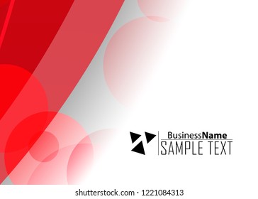 Red contrast abstract technology background. Red corporate design. Abstract tech corporate red design flyer background. Black geometric illustration for flyer, brochures, web graphic design background