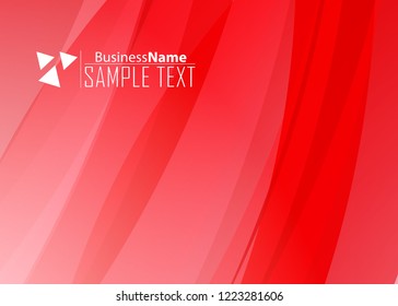 Red contrast abstract technology background. Red corporate design. Abstract tech corporate red design flyer background. Black geometric illustration for flyer, brochures, web graphic design background