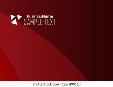 Red contrast abstract technology background. Red corporate design. Abstract tech corporate red design flyer background. Black geometric illustration for flyer, brochures, web graphic design background