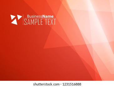 Red contrast abstract technology background. Red corporate design. Abstract tech corporate red design flyer background. Black geometric illustration for flyer, brochures, web graphic design background