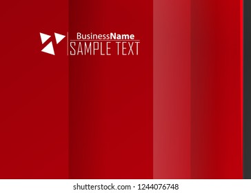 Red contrast abstract technology background. Red corporate design. Abstract tech corporate red design flyer background. Black geometric illustration for flyer, brochures, web graphic design background