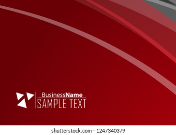 Red contrast abstract technology background. Red corporate design. Abstract tech corporate red design flyer background. Black geometric illustration for flyer, brochures, web graphic design background