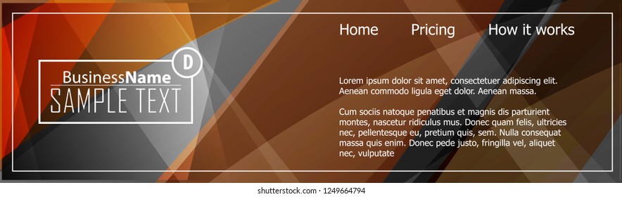 Red contrast abstract technology background. Red corporate design. Abstract tech corporate red design flyer background. Black geometric illustration for flyer, brochures, web graphic design background