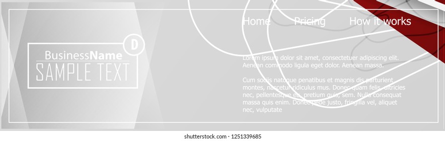 Red contrast abstract technology background. Red corporate design. Abstract tech corporate red design flyer background. Black geometric illustration for flyer, brochures, web graphic design background