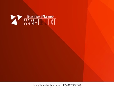 Red contrast abstract technology background. Red corporate design. Abstract tech corporate red design flyer background. Black geometric illustration for flyer, brochures, web graphic design background