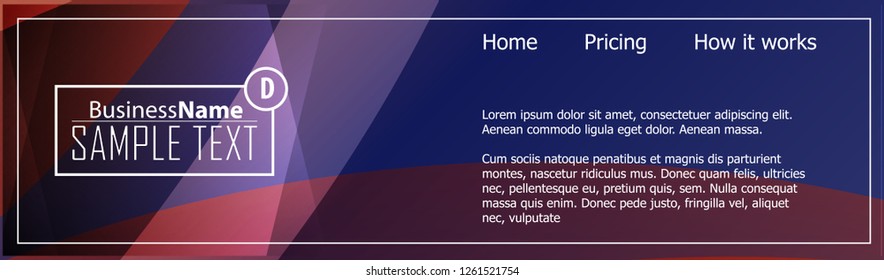 Red contrast abstract technology background. Red corporate design. Abstract tech corporate red design flyer background. Black geometric illustration for flyer, brochures, web graphic design background