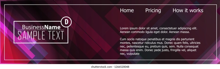 Red contrast abstract technology background. Red corporate design. Abstract tech corporate red design flyer background. Black geometric illustration for flyer, brochures, web graphic design background