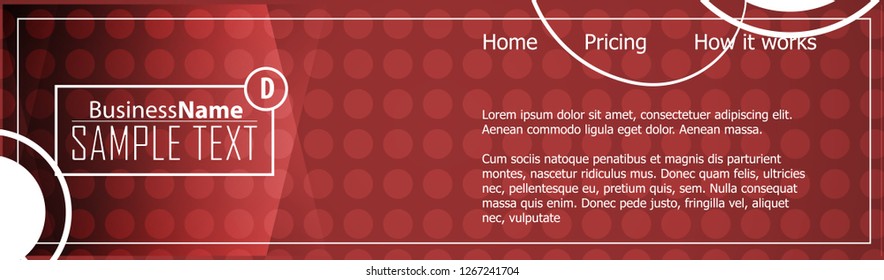 Red contrast abstract technology background. Red corporate design. Abstract tech corporate red design flyer background. Black geometric illustration for flyer, brochures, web graphic design background