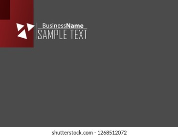 Red contrast abstract technology background. Red corporate design. Abstract tech corporate red design flyer background. Black geometric illustration for flyer, brochures, web graphic design background