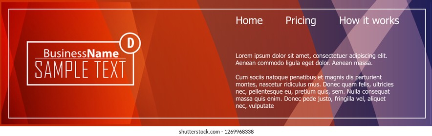 Red contrast abstract technology background. Red corporate design. Abstract tech corporate red design flyer background. Black geometric illustration for flyer, brochures, web graphic design background