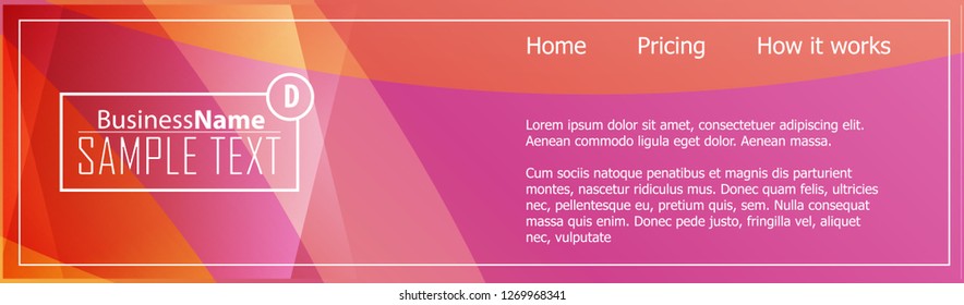 Red contrast abstract technology background. Red corporate design. Abstract tech corporate red design flyer background. Black geometric illustration for flyer, brochures, web graphic design background