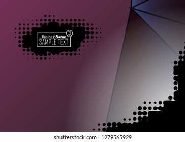 Red contrast abstract technology background. Red corporate design. Abstract tech corporate red design flyer background. Black geometric illustration for flyer, brochures, web graphic design background