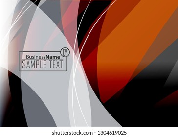 Red contrast abstract technology background. Red corporate design. Abstract tech corporate red design flyer background. Black geometric illustration for flyer, brochures, web graphic design background
