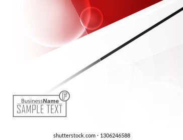 Red contrast abstract technology background. Red corporate design. Abstract tech corporate red design flyer background. Black geometric illustration for flyer, brochures, web graphic design background