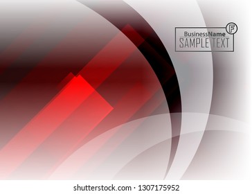 Red contrast abstract technology background. Red corporate design. Abstract tech corporate red design flyer background. Black geometric illustration for flyer, brochures, web graphic design background