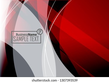 Red contrast abstract technology background. Red corporate design. Abstract tech corporate red design flyer background. Black geometric illustration for flyer, brochures, web graphic design background