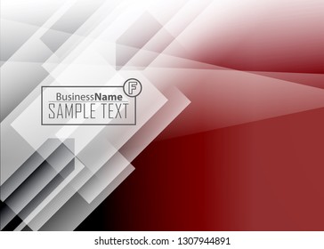 Red contrast abstract technology background. Red corporate design. Abstract tech corporate red design flyer background. Black geometric illustration for flyer, brochures, web graphic design background