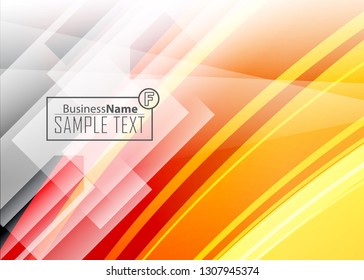 Red contrast abstract technology background. Red corporate design. Abstract tech corporate red design flyer background. Black geometric illustration for flyer, brochures, web graphic design background