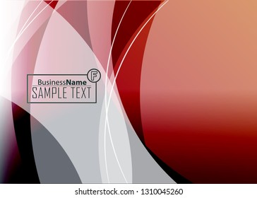 Red contrast abstract technology background. Red corporate design. Abstract tech corporate red design flyer background. Black geometric illustration for flyer, brochures, web graphic design background