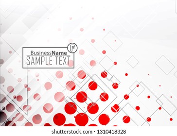 Red contrast abstract technology background. Red corporate design. Abstract tech corporate red design flyer background. Black geometric illustration for flyer, brochures, web graphic design background