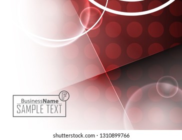 Red contrast abstract technology background. Red corporate design. Abstract tech corporate red design flyer background. Black geometric illustration for flyer, brochures, web graphic design background