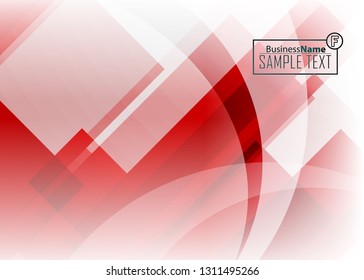 Red contrast abstract technology background. Red corporate design. Abstract tech corporate red design flyer background. Black geometric illustration for flyer, brochures, web graphic design background