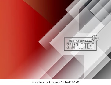 Red contrast abstract technology background. Red corporate design. Abstract tech corporate red design flyer background. Black geometric illustration for flyer, brochures, web graphic design background