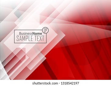 Red contrast abstract technology background. Red corporate design. Abstract tech corporate red design flyer background. Black geometric illustration for flyer, brochures, web graphic design background