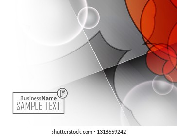 Red contrast abstract technology background. Red corporate design. Abstract tech corporate red design flyer background. Black geometric illustration for flyer, brochures, web graphic design background