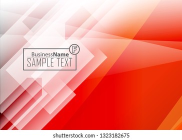 Red contrast abstract technology background. Red corporate design. Abstract tech corporate red design flyer background. Black geometric illustration for flyer, brochures, web graphic design background