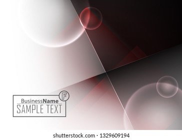 Red contrast abstract technology background. Red corporate design. Abstract tech corporate red design flyer background. Black geometric illustration for flyer, brochures, web graphic design background