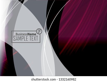 Red contrast abstract technology background. Red corporate design. Abstract tech corporate red design flyer background. Black geometric illustration for flyer, brochures, web graphic design background