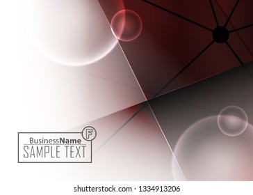 Red contrast abstract technology background. Red corporate design. Abstract tech corporate red design flyer background. Black geometric illustration for flyer, brochures, web graphic design background