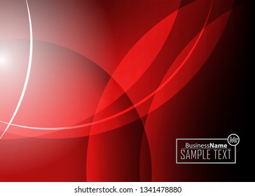 Red contrast abstract technology background. Red corporate design. Abstract tech corporate red design flyer background. Black geometric illustration for flyer, brochures, web graphic design background