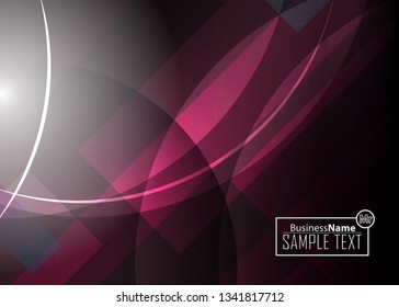 Red contrast abstract technology background. Red corporate design. Abstract tech corporate red design flyer background. Black geometric illustration for flyer, brochures, web graphic design background