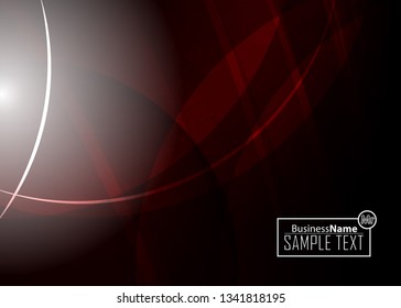 Red contrast abstract technology background. Red corporate design. Abstract tech corporate red design flyer background. Black geometric illustration for flyer, brochures, web graphic design background
