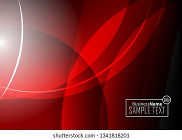 Red contrast abstract technology background. Red corporate design. Abstract tech corporate red design flyer background. Black geometric illustration for flyer, brochures, web graphic design background