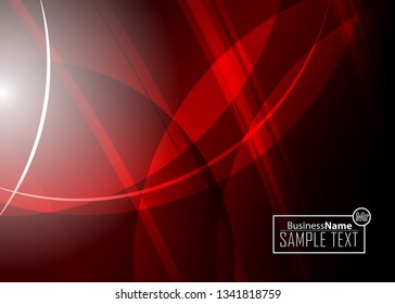 Red contrast abstract technology background. Red corporate design. Abstract tech corporate red design flyer background. Black geometric illustration for flyer, brochures, web graphic design background
