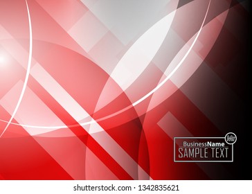 Red contrast abstract technology background. Red corporate design. Abstract tech corporate red design flyer background. Black geometric illustration for flyer, brochures, web graphic design background