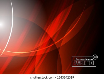 Red contrast abstract technology background. Red corporate design. Abstract tech corporate red design flyer background. Black geometric illustration for flyer, brochures, web graphic design background