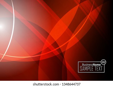 Red contrast abstract technology background. Red corporate design. Abstract tech corporate red design flyer background. Black geometric illustration for flyer, brochures, web graphic design background
