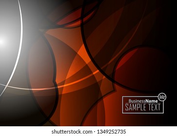 Red contrast abstract technology background. Red corporate design. Abstract tech corporate red design flyer background. Black geometric illustration for flyer, brochures, web graphic design background