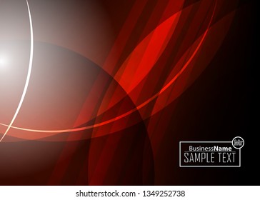 Red contrast abstract technology background. Red corporate design. Abstract tech corporate red design flyer background. Black geometric illustration for flyer, brochures, web graphic design background