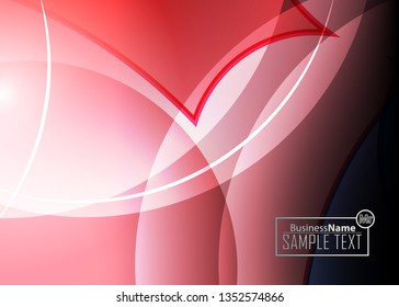 Red contrast abstract technology background. Red corporate design. Abstract tech corporate red design flyer background. Black geometric illustration for flyer, brochures, web graphic design background