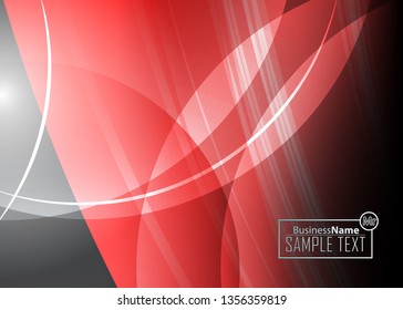 Red contrast abstract technology background. Red corporate design. Abstract tech corporate red design flyer background. Black geometric illustration for flyer, brochures, web graphic design background