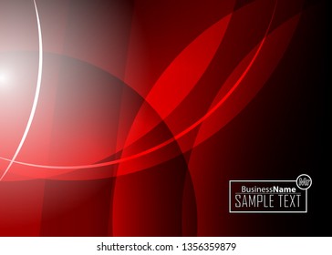Red contrast abstract technology background. Red corporate design. Abstract tech corporate red design flyer background. Black geometric illustration for flyer, brochures, web graphic design background